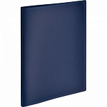 Папка с зажимом Attache (А4, до 150л., пластик) темно-синяя