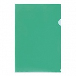Папка-уголок LITE (А4, 100мкм, пластик) зеленый