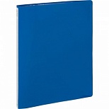 Папка файловая 40 вкладышей Attache Label (А4, пластик, 350мкм) синяя