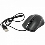Мышь оптическая проводная SmartBuy ONE 352, USB, черная, 3 кнопки+колесо (SBM-352-K)