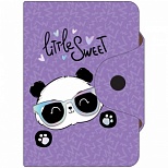 Визитница карманная OfficeSpace "Sweet Panda" (10 карманов, пвх, 75x110мм) (319950)
