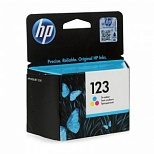 Картридж оригинальный HP 123 F6V16AE (100 страниц) цветной