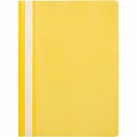 Папка-скоросшиватель Attache Economy (А4, до 100л., пластик, 0.11мм) желтая, 10шт.