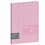 Папка файловая 10 вкладышей Berlingo Starlight S (А4, пластик, 17мм, 600мкм) розовая, рисунок, внутр.карман (DB4_10901)