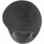 Коврик для мыши Defender EasyWork, полиуретан+тканевое покрытие, черный (50905)