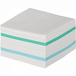 Блок-кубик для записей Attache запасной, 90x90x50мм, разноцветный, 36шт.