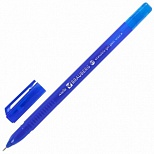 Ручка гелевая стираемая Brauberg Delta (0.35мм, синяя, трехгранный корпус) 1шт. (143952)