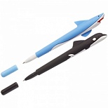 Ручка шариковая Meshu Shark&Whale (0.5мм, синий цвет чернил, софтач, разные цвета корпуса) 12шт. (296414)