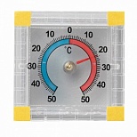 Термометр оконный биметаллический ПТЗ ТББ, крепление на липучку, 5шт. (670764)
