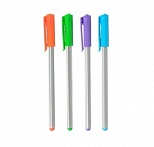 Ручка шариковая Pensan Triball Mix Colored (0.5мм, разные цвета чернил) 60шт. (1003/S60R)