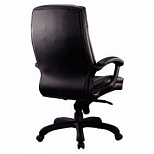 Кресло руководителя Easy Chair CS-608Е, кожа черная, пластик