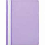 Папка-скоросшиватель Attache Economy (А4, до 100л., пластик, 0.11мм) фиолетовая, 10шт.