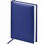 Ежедневник недатированный А6 OfficeSpace "Ariane" (160 листов) обложка балакрон, синяя (En6_12447)