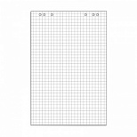 Блок бумаги для флипчарта Attache (675x980мм, 80г/м2, белый, клетка, 50 листов) 1 уп.