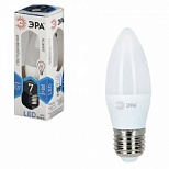 Лампа светодиодная Эра LED (7Вт, E27, свеча) холодный белый, 1шт. (B35-7w-840-E27)