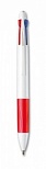 Ручка шариковая автоматическая 4-в-1 Carioca 4Colors (1мм, 4 цвета) 24шт. (40146)