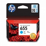 Картридж оригинальный HP 655 CZ110AE (600 страниц) голубой