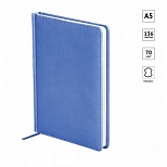 Ежедневник недатированный A5 OfficeSpace Winner (160 листов) обложка кожзам, голубой (En5_31645), 10шт.